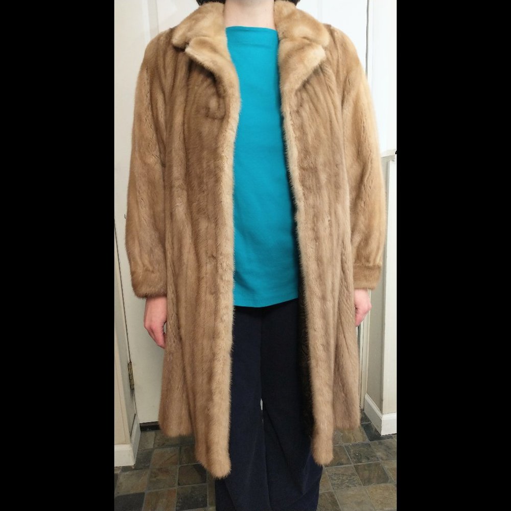 Women's vintage fur coat